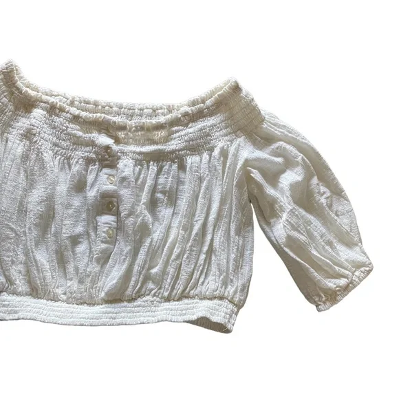 Free People Dancing Till Dawn off-shoulder top - Picture 6 of 9